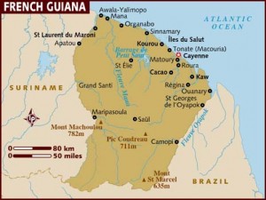 Guiana Mapa